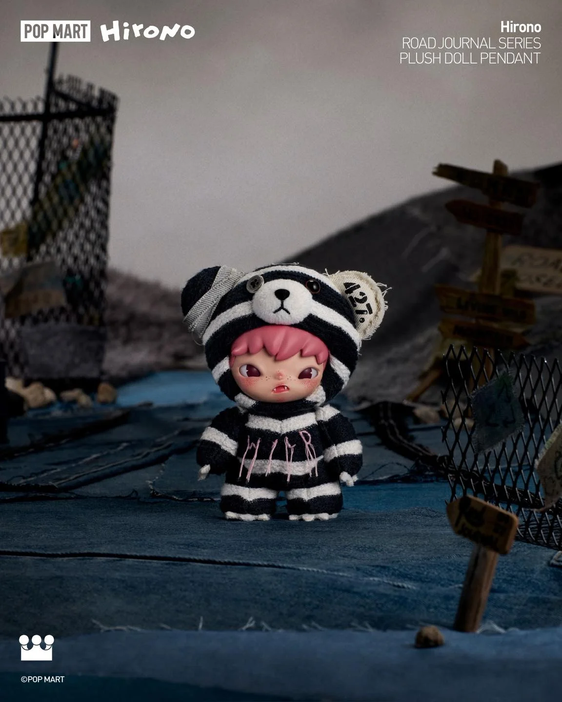 Hirono Road Journal Series-Plush Doll Pendant Series